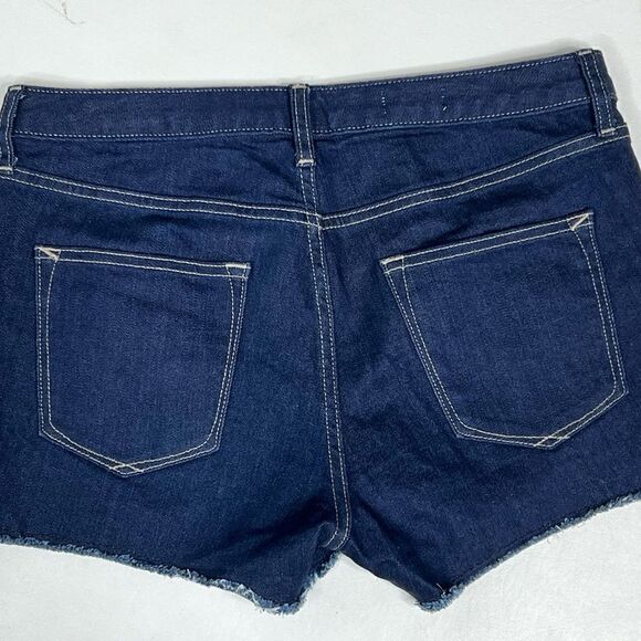 Gap | Slim Cut-Off Maddie High Rise Raw Hem Denim Shorts - Picture 5 of 5